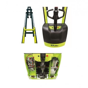 Электрический самоходный штабелер PRAMAC LX 14/45 TRIPLEX FREE LIFT (Италия) Электрический самоходный штабелер PRAMAC LX 14/45 TRIPLEX FREE LIFT (Италия)-1