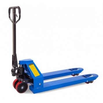 Гидравлическая тележка TOR RHP низкопрофильная (г/п 2 500 кг, вилы 1 150 мм, полиуретановые колеса)-1