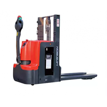 Гидравлическая самоходная тележка с дополнительным подъемом вил Noblelift PT 20D (г/п 2000 кг, 1150 мм, 1.67 м/с, полиуретан)-0