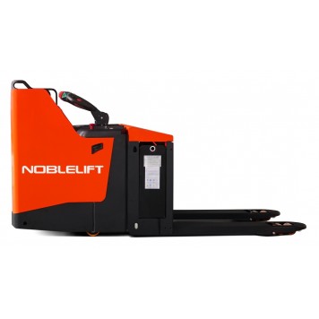 Гидравлическая самоходная тележка Noblelift PT25P-C со стационарной платформой (г/п 2000 кг, 1220 мм, 2.5 м/с, полиуретан)-0