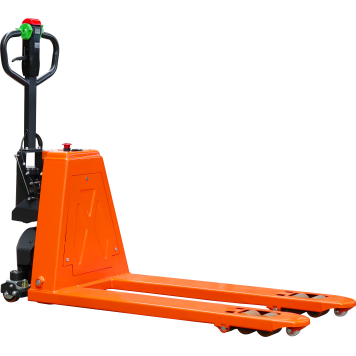 Гидравлическая самоходная тележка Noblelift SPTE15-C с ручным подъемом (г/п 1500 кг, 1150 мм, 1.33 м/с, полиуретан)-0