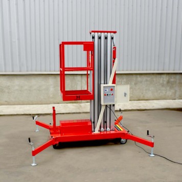 Телескопический Одномачтовый Подъемник ZX-1-080 OXLIFT 8 м 125 кг-1