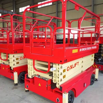 Ножничный Подъемник Передвижной OXLIFT QX-050-110 11000 мм 500 кг с выдвижной платформой-3