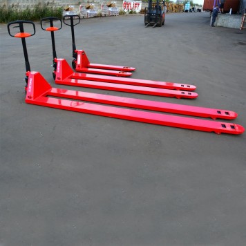 Ручная Гидравлическая Тележка Длинновильная OXLIFT OX50-L2500 2500 мм 5000 кг-4