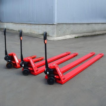 Ручная Гидравлическая Тележка Длинновильная OXLIFT OX50-L2500 2500 мм 5000 кг-3