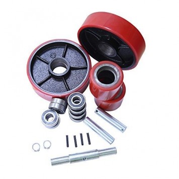 Ручная гидравлическая тележка OXLIFT OX25-L1150-W450 1150 мм 2500 кг узковильная-6