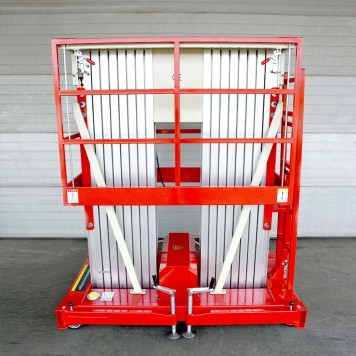 Телескопический Двухмачтовый Подъемник ZX-2-120 OXLIFT 12 м 200 кг-2