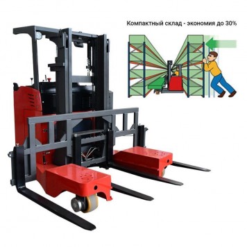 Четырёхходовой Ричтрак MFB25-65 OXLIFT 6500 мм 2500 кг-2