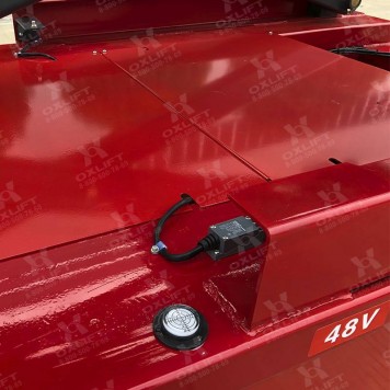OXLIFT QZ-050-090 Самоходный (поводковый) подъемник ножничного типа с питанием от АКБ 9000 мм 500 кг-2