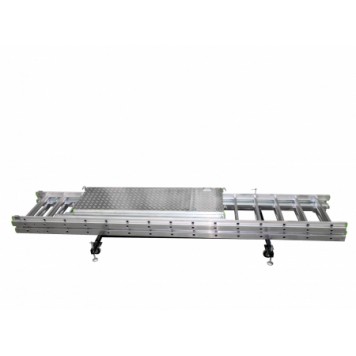 Вышка-тура с подъемным механизмом с настраиваемыми ножками 2*15+2*15-3