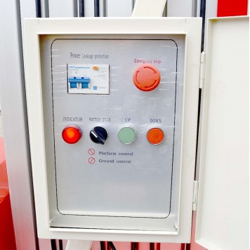 Телескопический Двухмачтовый Подъемник ZX-2-100 OXLIFT 10 м 200 кг-2