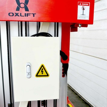 Телескопический Двухмачтовый Подъемник ZX-2-100 OXLIFT 10 м 200 кг-5