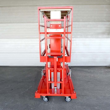 Телескопический Двухмачтовый Подъемник ZX-2-100 OXLIFT 10 м 200 кг-4