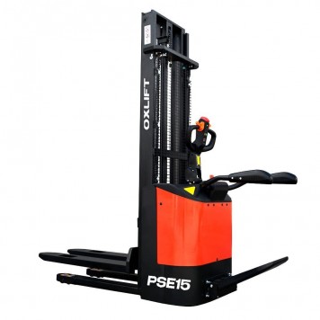 Самоходный Штабелер OXLIFT PSE15 3600 мм 1500 кг с платформой для оператора-0