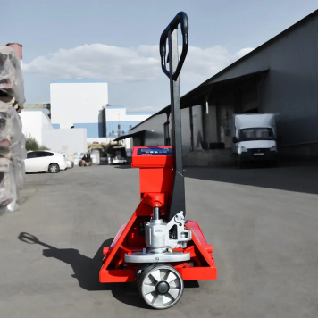 Ручная Гидравлическая Тележка с Весами OXLIFT OX25V 2500 кг-7