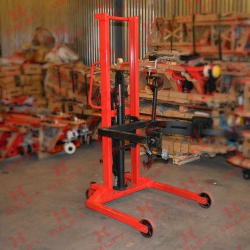 Тележка-Штабелер для Кантовки Бочек HS-DT1435 Оптима OXLIFT 1400 мм 350 кг-2