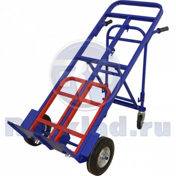Тележка универсальная трансформер ТГУ-300 (г/п - 300кг, колеса 250мм пневмо или литая резина на выбор)-0
