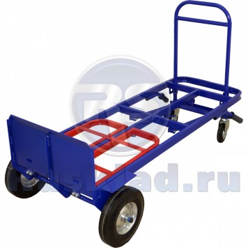 Тележка универсальная трансформер ТГУ-300 (г/п - 300кг, колеса 250мм пневмо или литая резина на выбор)-3