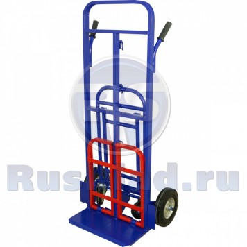 Тележка универсальная трансформер ТГУ-300 (г/п - 300кг, колеса 250мм пневмо или литая резина на выбор)-4