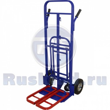Тележка универсальная трансформер ТГУ-300 (г/п - 300кг, колеса 250мм пневмо или литая резина на выбор)-6