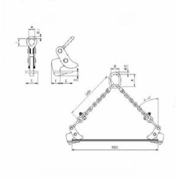 Захват горизонтальный модель TCH -2