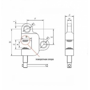 Захват струбцинный Tigrip TSZ-2