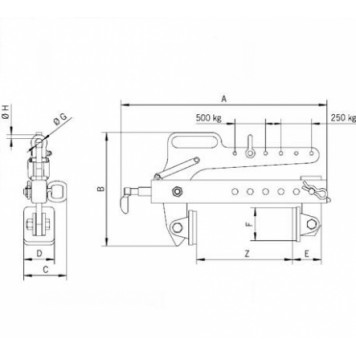 Захват для блоков Tigrip TVB-2