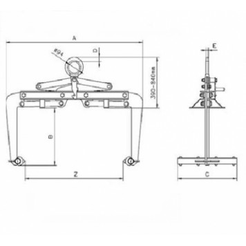 Захват для тюков Tigrip TBA Захват для тюков Tigrip TBA-2