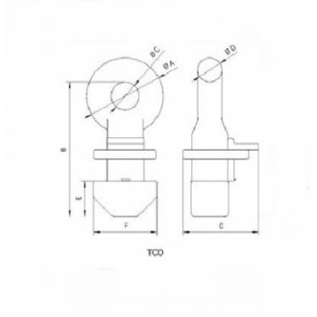 Фитинги для контейнеров Tigrip TCO/TCU-2