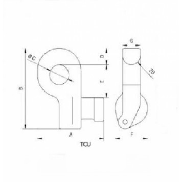 Фитинги для контейнеров Tigrip TCO/TCU-3