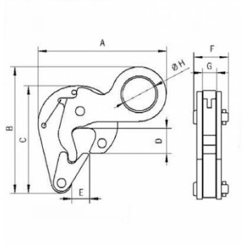Захват для бочек TFRK-2