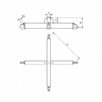 Траверса для мешков Tigrip TTB-1