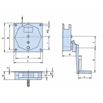 Лебедка ручная настенная PFAFF SW-W (80, 125, 750кг)-1
