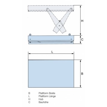 Подъемные столы HTS-X Proline-3