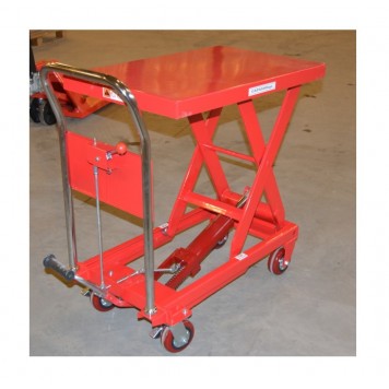 Гидравлический подъемный столик OXF-30 (WP-300), г/п 300 кг, 300-900 мм-0