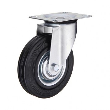 Колесо поворотное SС42 (100 мм - диаметр) промышленное-0