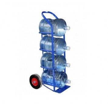 Тележка грузовая двухколесная ВД-4 (для перевозки 4х бутылей с водой)-0